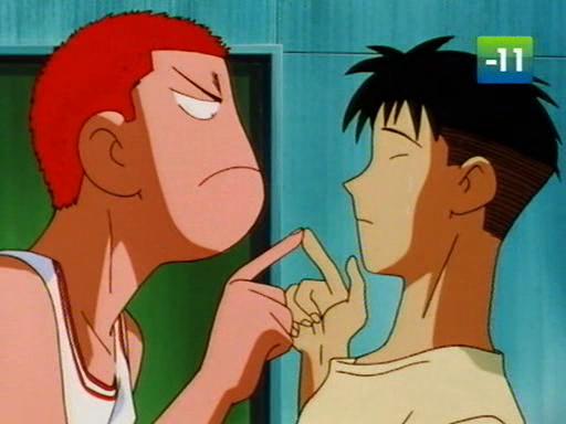 Otaku Gallery  / Anime e Manga / Slam Dunk / Screen Shots / Episodi / 099 - L`avversario piu` forte / 154.jpg